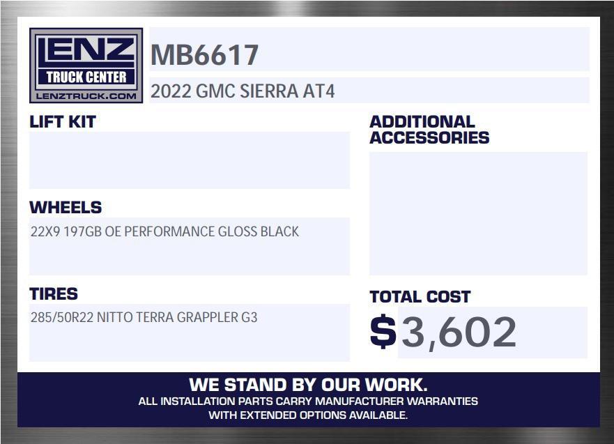 used 2022 GMC Sierra 1500 car, priced at $52,497