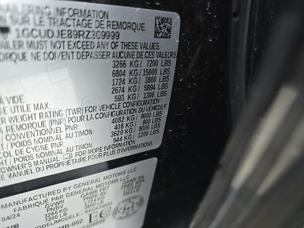used 2024 Chevrolet Silverado 1500 car, priced at $60,998