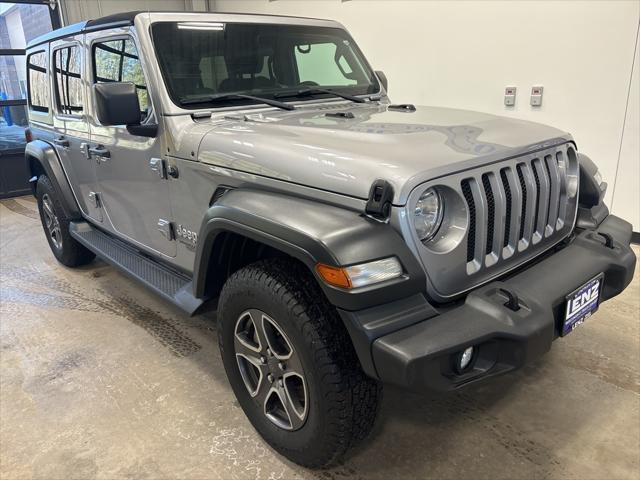 used 2018 Jeep Wrangler Unlimited car, priced at $20,998