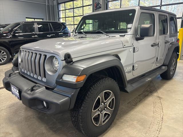 used 2018 Jeep Wrangler Unlimited car, priced at $20,998