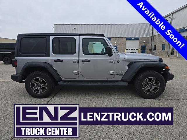 used 2018 Jeep Wrangler Unlimited car, priced at $20,998