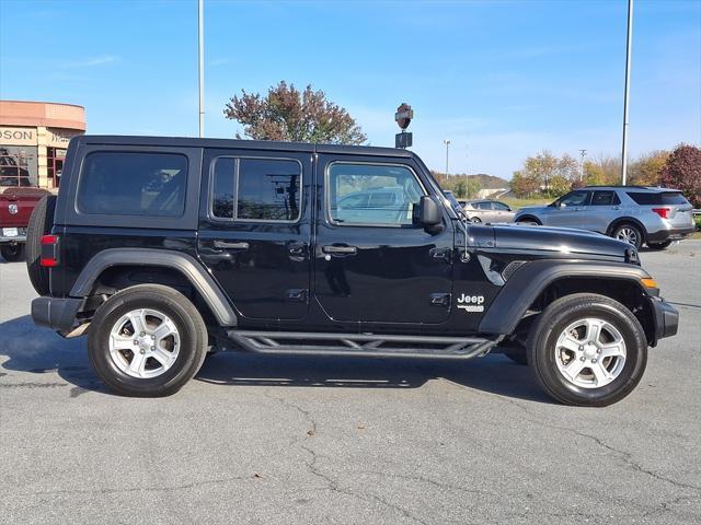 used 2021 Jeep Wrangler Unlimited car, priced at $31,500