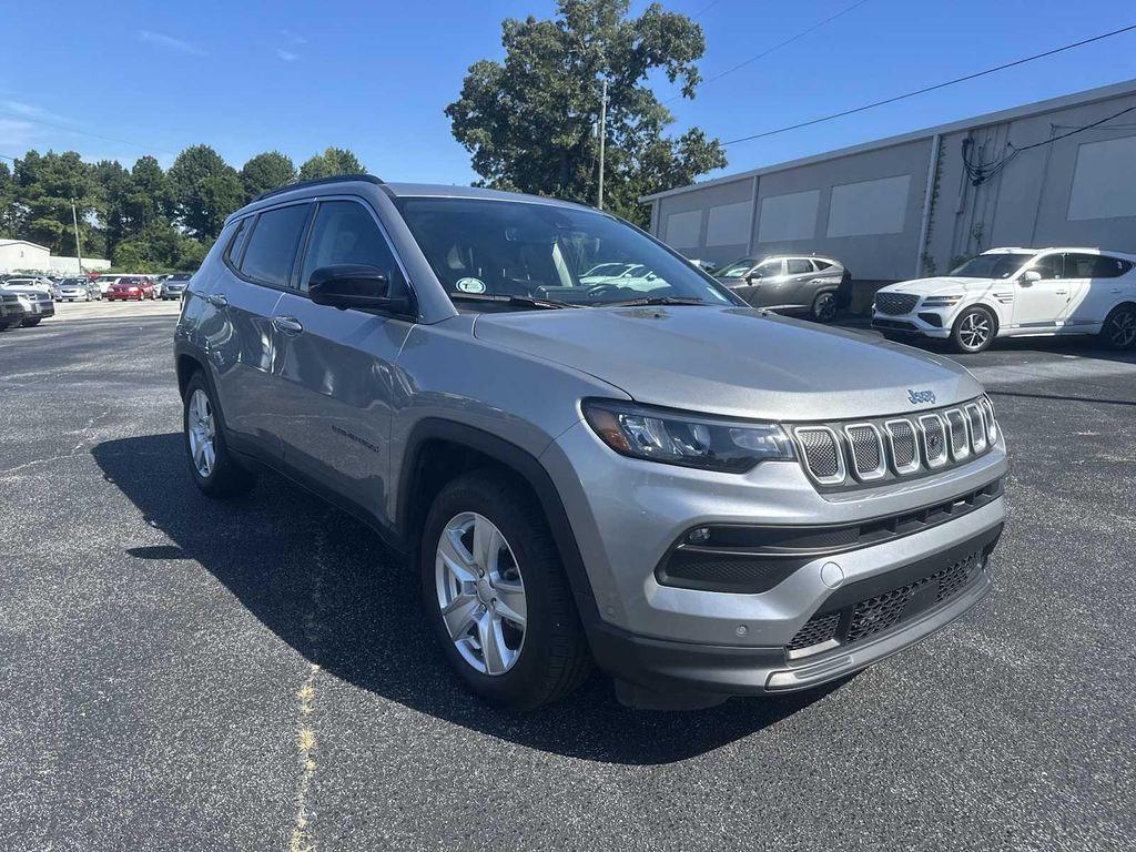 used 2022 Jeep Compass car, priced at $19,434
