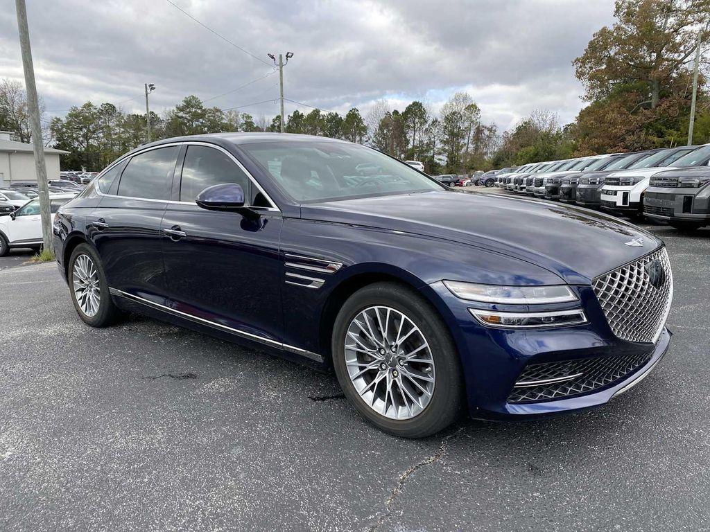 used 2023 Genesis G80 car, priced at $33,889