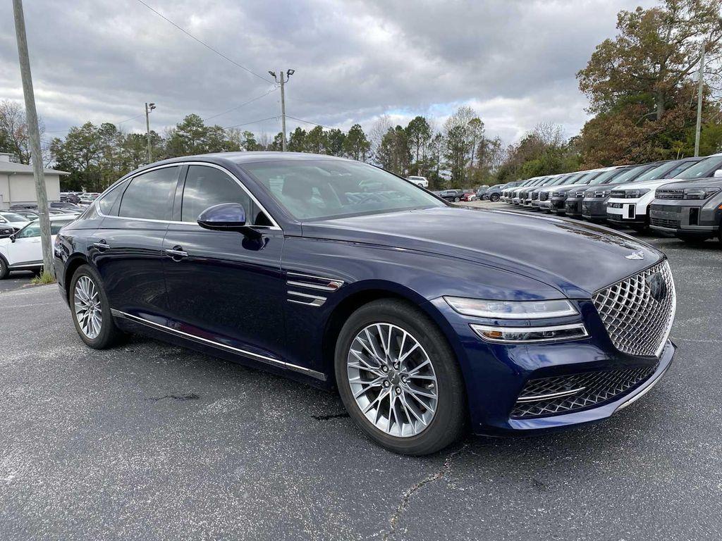 used 2023 Genesis G80 car, priced at $33,889