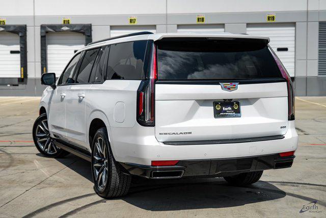 used 2024 Cadillac Escalade ESV car, priced at $112,900
