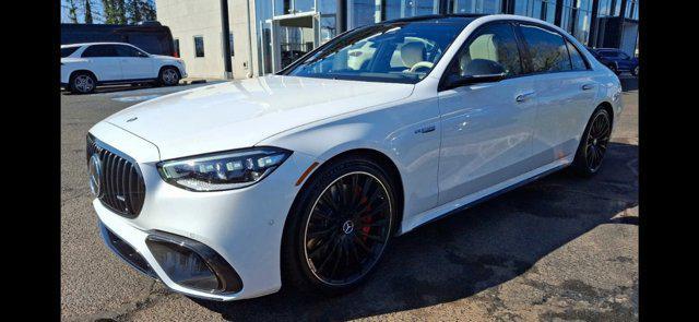 used 2025 Mercedes-Benz AMG S 63 E car, priced at $181,990