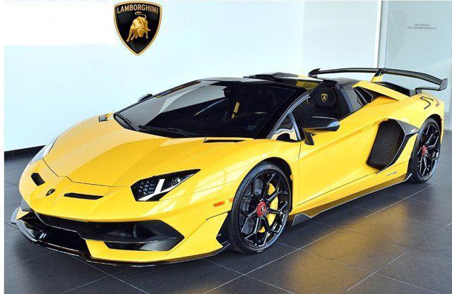 used 2020 Lamborghini Aventador SVJ car, priced at $1,049,900
