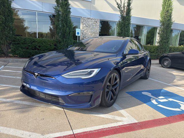 used 2021 Tesla Model S car, priced at $59,790