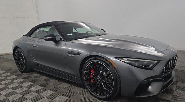 used 2022 Mercedes-Benz AMG SL 55 car, priced at $88,982