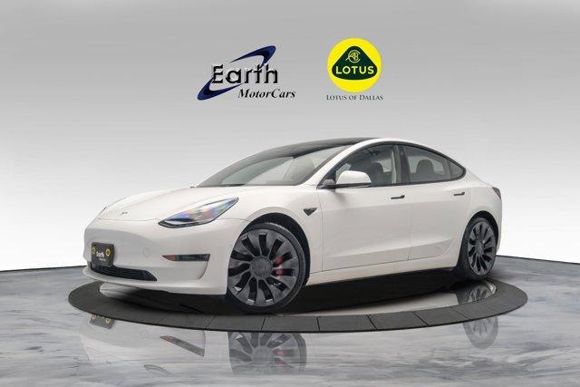 used 2021 Tesla Model 3 car, priced at $34,740