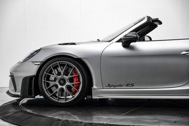used 2024 Porsche 718 Spyder car, priced at $216,398