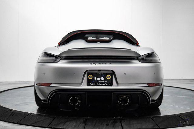 used 2024 Porsche 718 Spyder car, priced at $216,398
