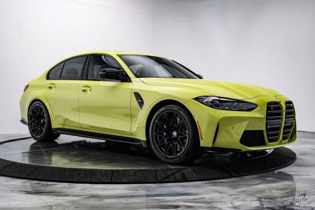 used 2024 BMW M3 car, priced at $81,698