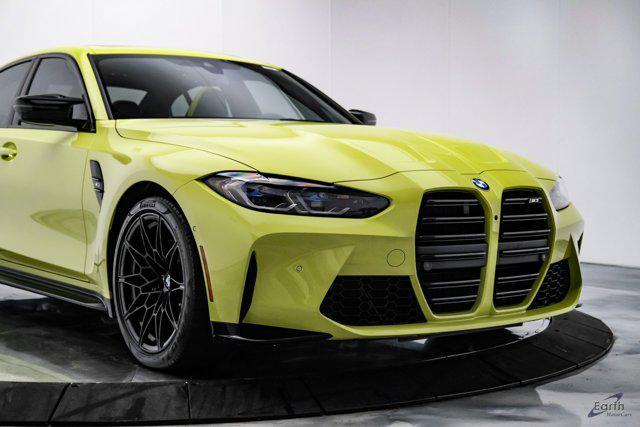 used 2024 BMW M3 car, priced at $81,698