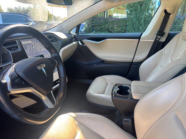 used 2015 Tesla Model S car, priced at $23,990