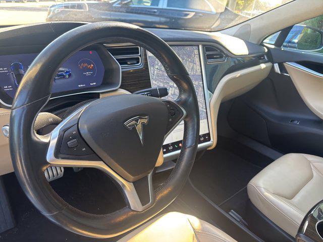 used 2015 Tesla Model S car, priced at $23,990