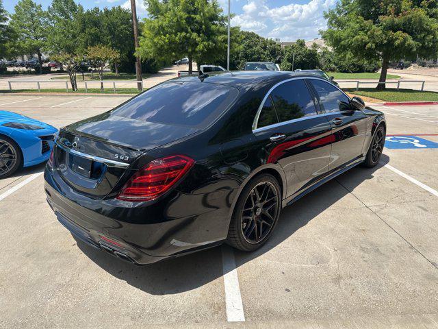 used 2020 Mercedes-Benz AMG S 63 car, priced at $86,790