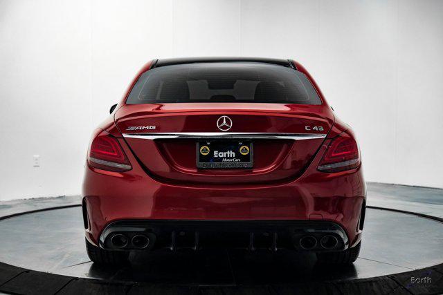 used 2019 Mercedes-Benz AMG C 43 car, priced at $35,790