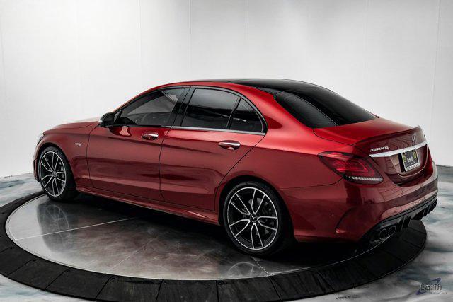 used 2019 Mercedes-Benz AMG C 43 car, priced at $35,790