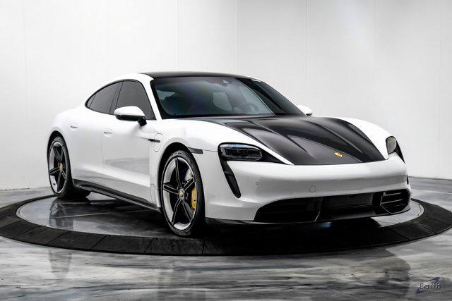 used 2020 Porsche Taycan car, priced at $87,490