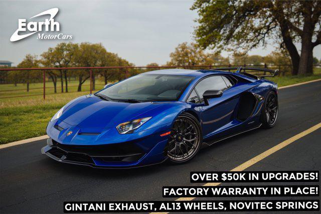 used 2021 Lamborghini Aventador SVJ car, priced at $829,999