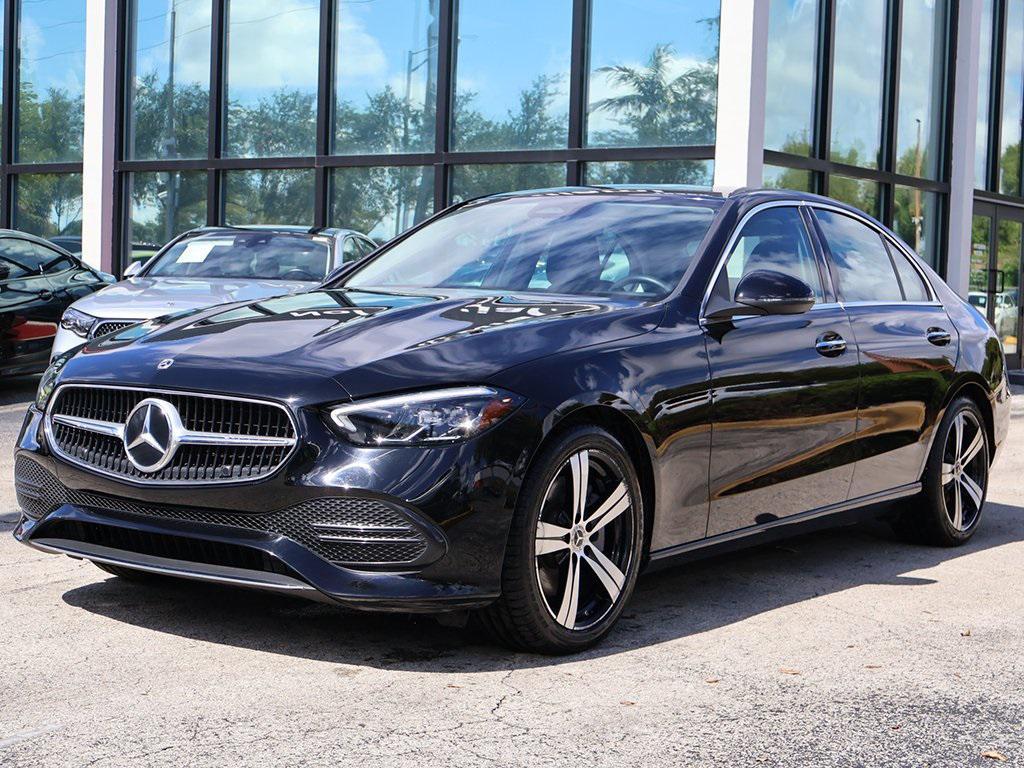 used 2022 Mercedes-Benz C-Class car, priced at $28,690