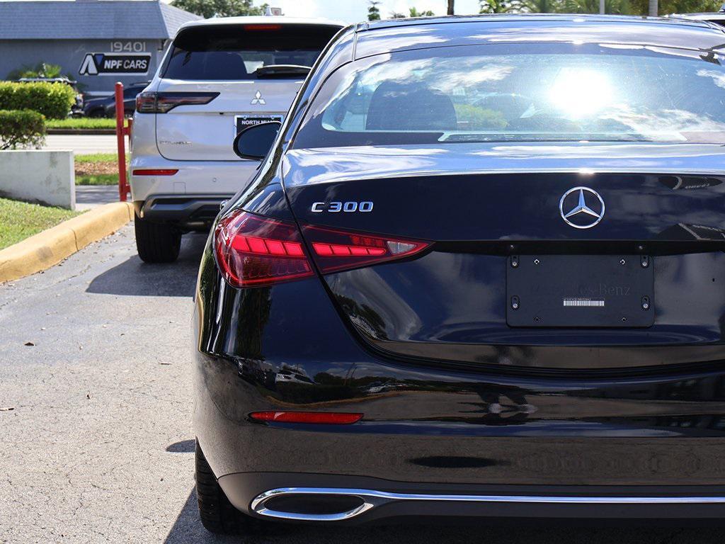 used 2022 Mercedes-Benz C-Class car, priced at $28,690