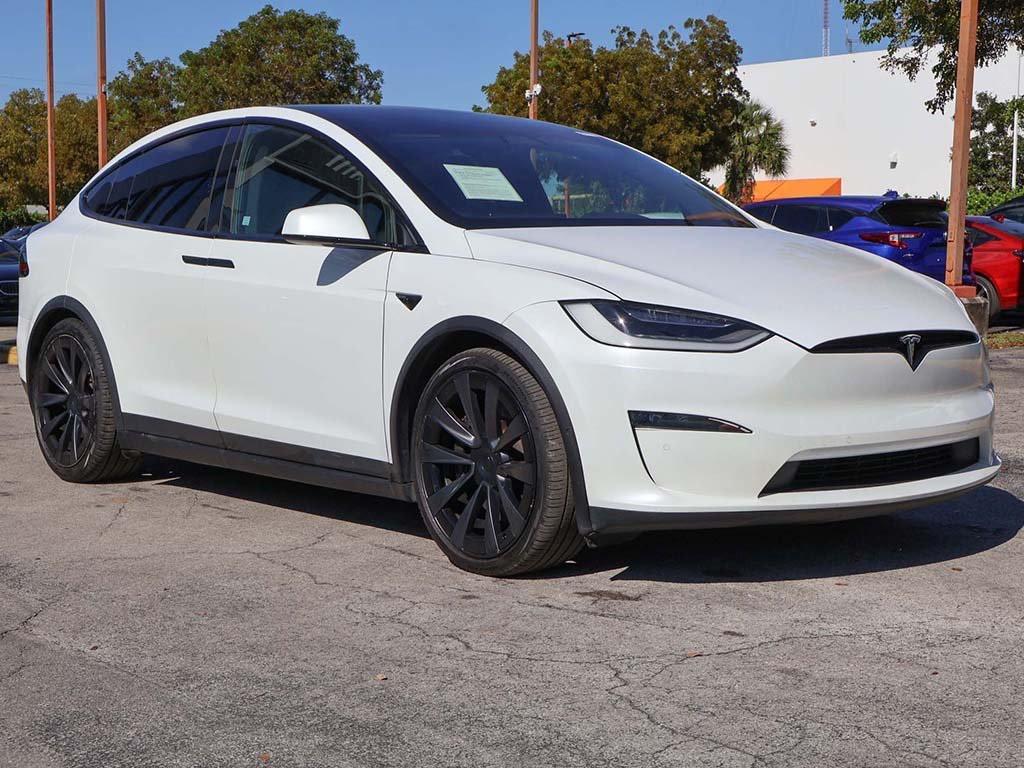 used 2022 Tesla Model X car, priced at $42,690