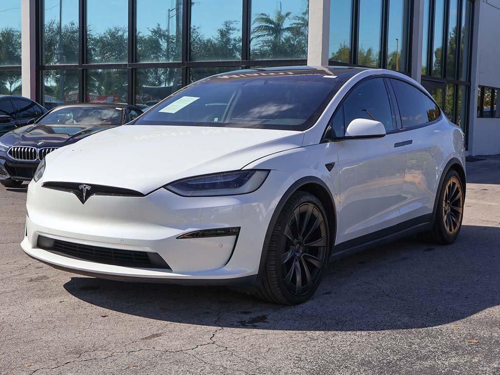 used 2022 Tesla Model X car, priced at $42,690