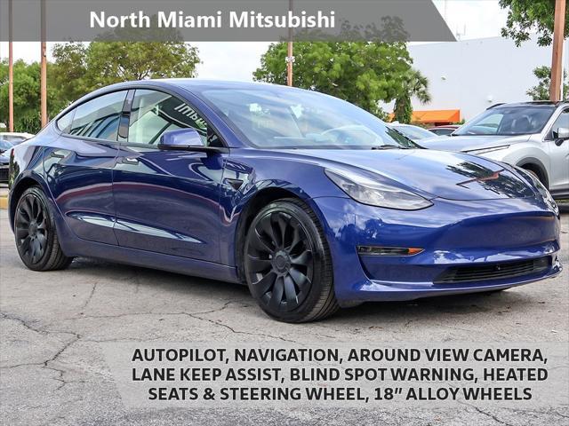 used 2022 Tesla Model 3 car, priced at $20,490