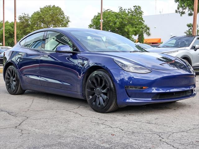 used 2022 Tesla Model 3 car, priced at $20,490
