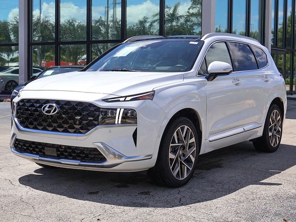 used 2023 Hyundai Santa Fe car, priced at $24,290