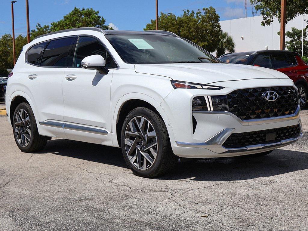 used 2023 Hyundai Santa Fe car, priced at $24,290