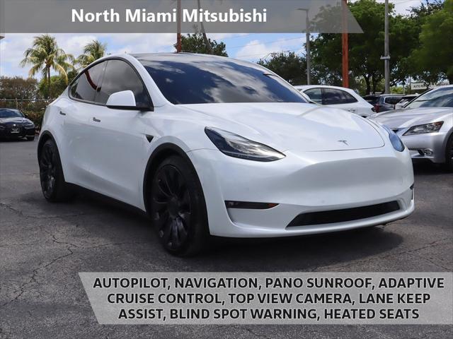 used 2021 Tesla Model Y car, priced at $34,690