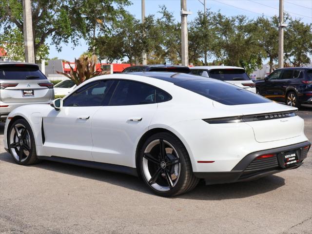 used 2024 Porsche Taycan car, priced at $73,490