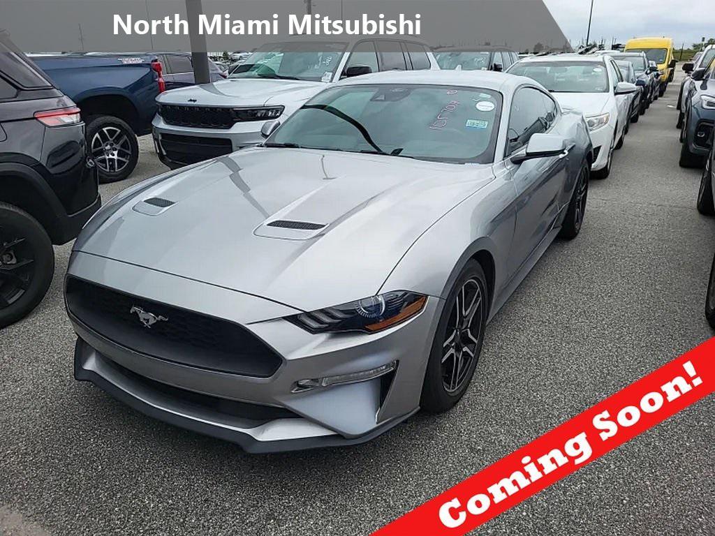 used 2021 Ford Mustang car, priced at $20,390