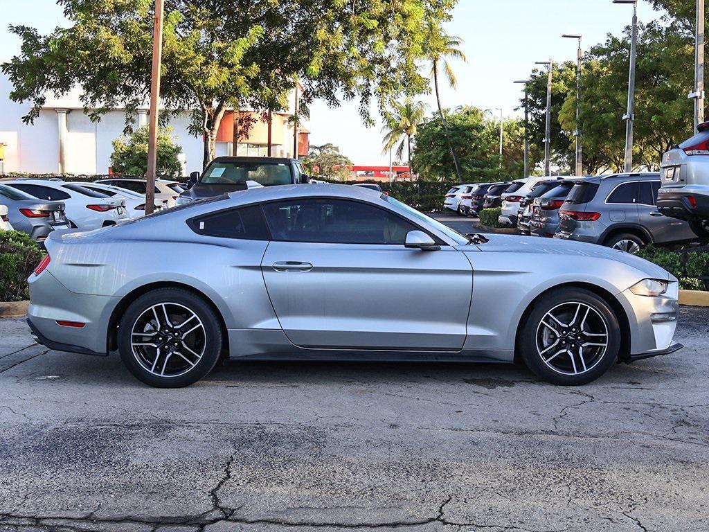 used 2021 Ford Mustang car, priced at $18,795
