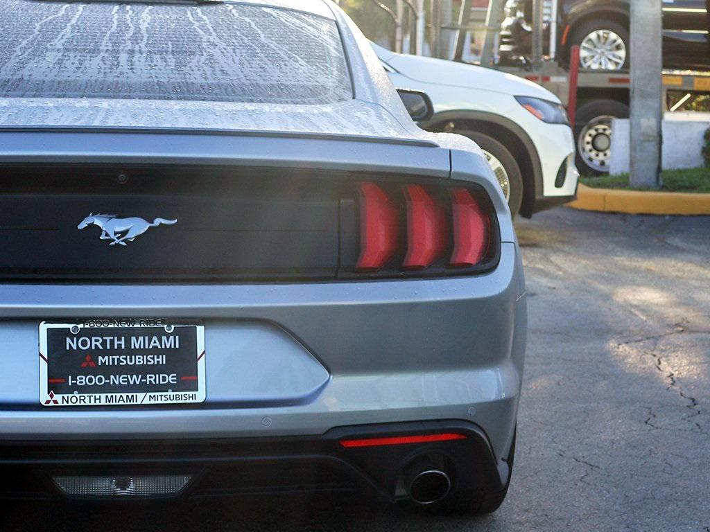 used 2021 Ford Mustang car, priced at $18,795