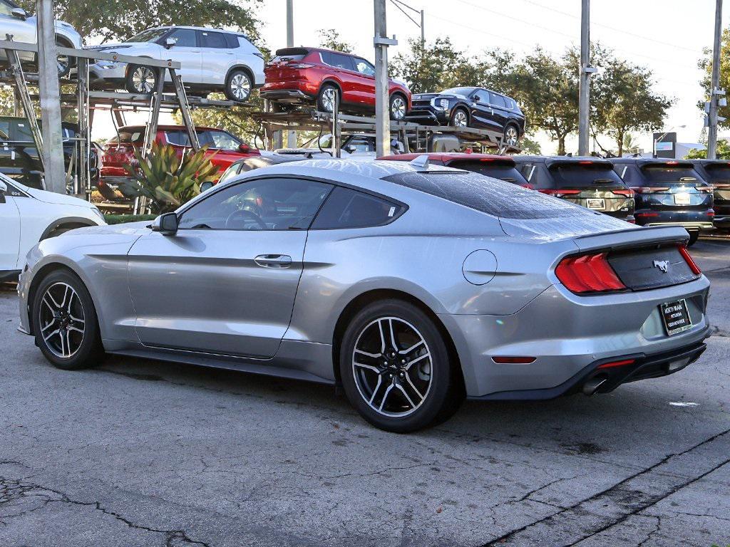 used 2021 Ford Mustang car, priced at $18,795