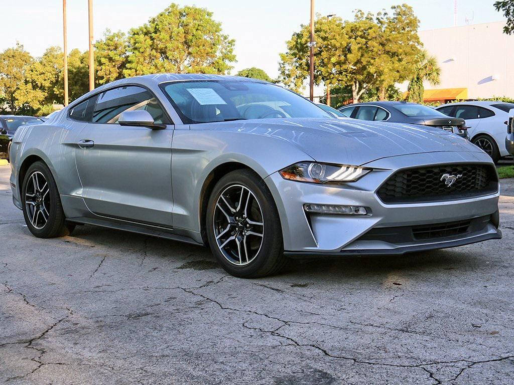 used 2021 Ford Mustang car, priced at $18,795