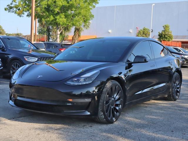 used 2021 Tesla Model 3 car, priced at $30,999