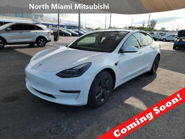 used 2023 Tesla Model 3 car, priced at $25,490
