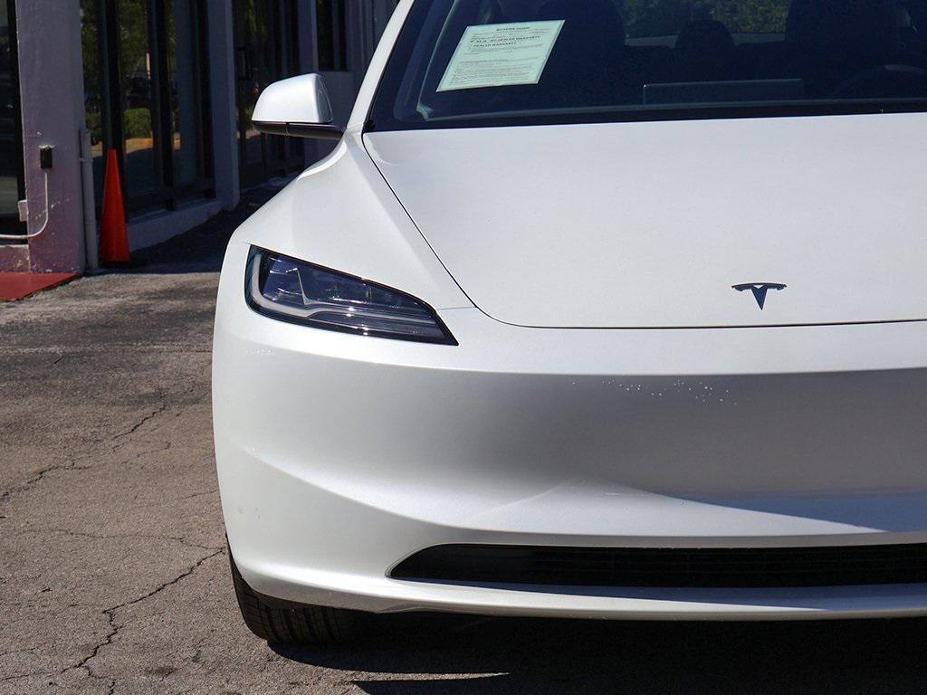 used 2025 Tesla Model 3 car, priced at $34,995