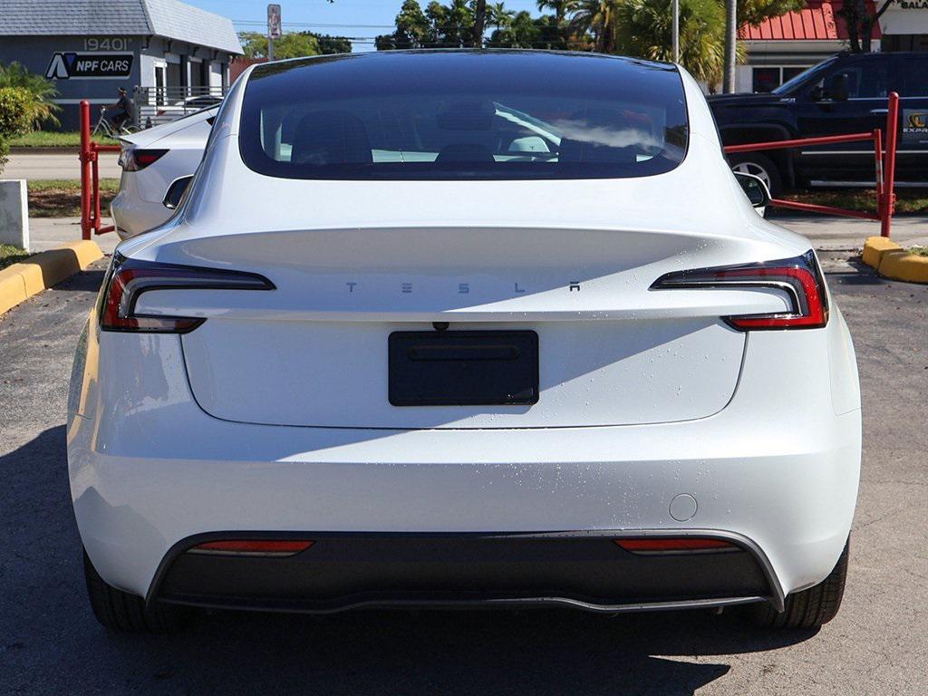 used 2025 Tesla Model 3 car, priced at $34,995