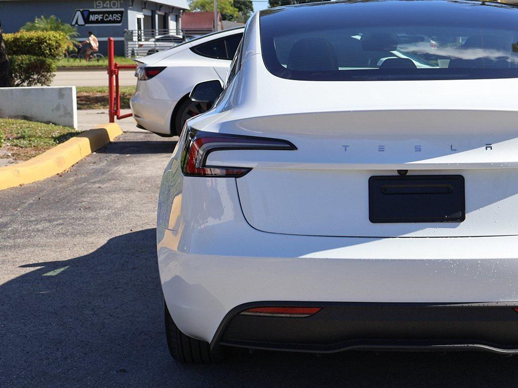 used 2025 Tesla Model 3 car, priced at $34,995