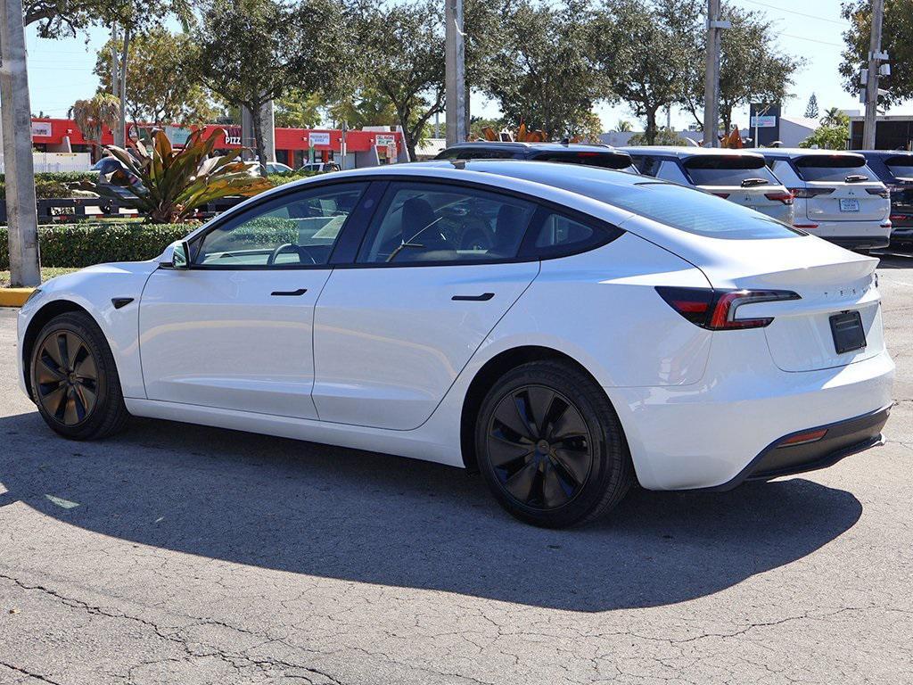used 2025 Tesla Model 3 car, priced at $34,995