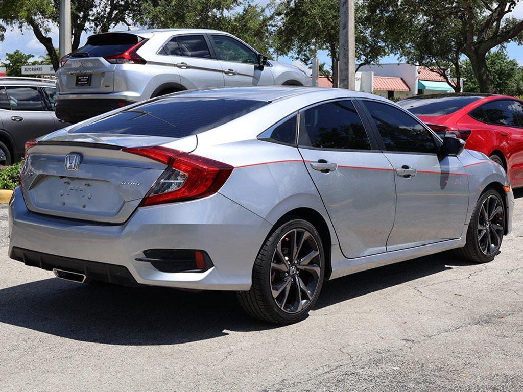 used 2021 Honda Civic car, priced at $18,190