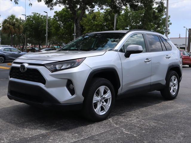 used 2021 Toyota RAV4 car, priced at $20,990