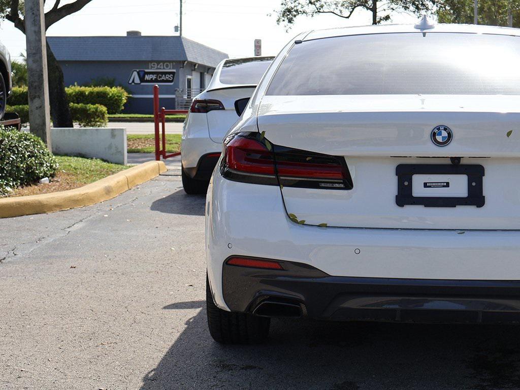 used 2022 BMW 530e car, priced at $31,690
